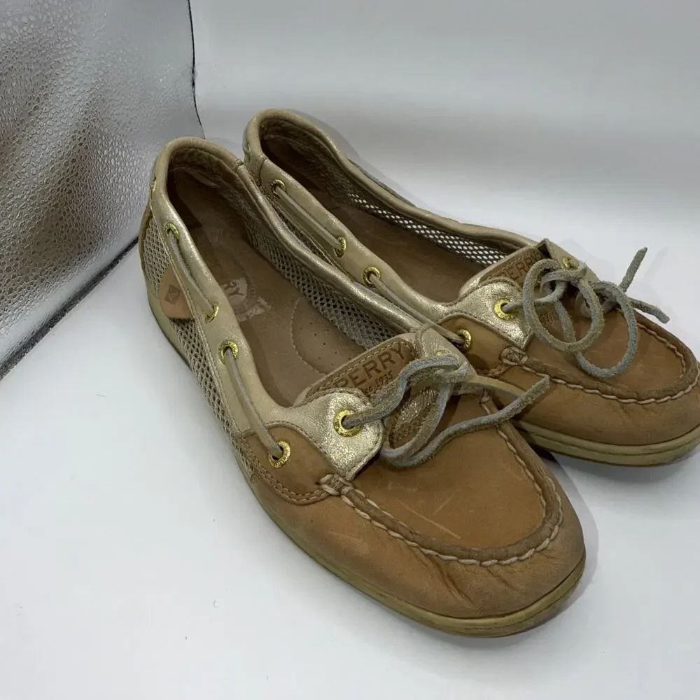 Size 9 - Women’s Sperry Boat Shoes - Beige STS95999